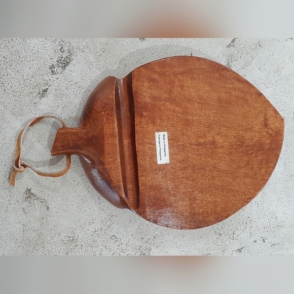 Vintage Monkey Pod Wood Acorn Bowl - Picture 4 of 8